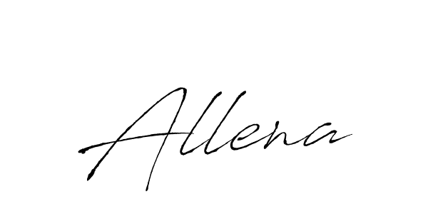 You can use this online signature creator to create a handwritten signature for the name Allena. This is the best online autograph maker. Allena signature style 6 images and pictures png