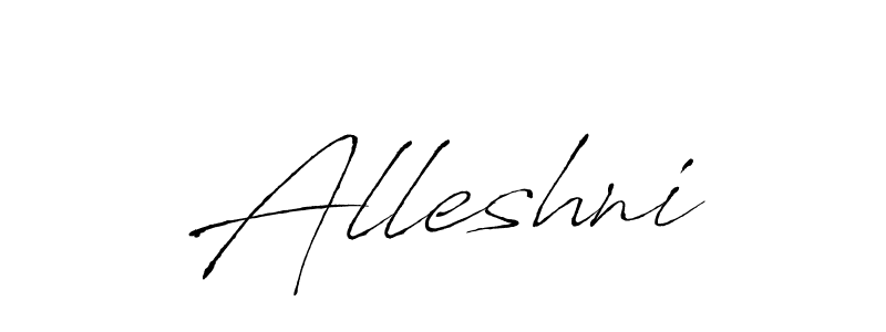 You can use this online signature creator to create a handwritten signature for the name Alleshni. This is the best online autograph maker. Alleshni signature style 6 images and pictures png