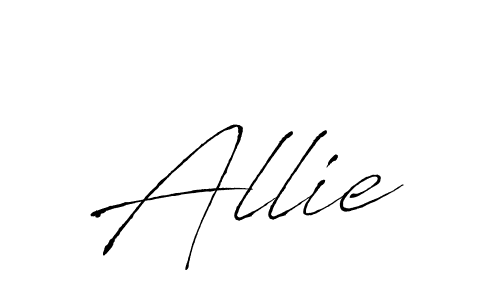 How to make Allie name signature. Use Antro_Vectra style for creating short signs online. This is the latest handwritten sign. Allie signature style 6 images and pictures png