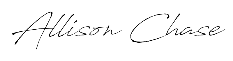 Elevate your brand with a stunning Allison Chase eSignature. The Antro_Vectra style provides a balanced, flowing aesthetic for everyday signing. Allison Chase signature style 6 images and pictures png