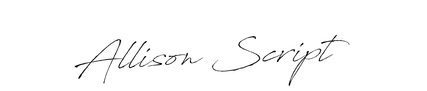 You can use this online signature creator to create a handwritten signature for the name Allison Script. This is the best online autograph maker. Allison Script signature style 6 images and pictures png