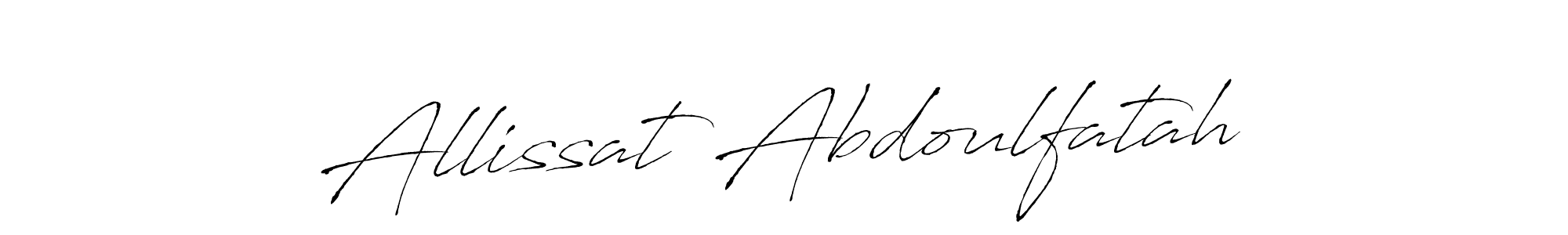 It looks lik you need a new signature style for name Allissat Abdoulfatah. Design unique handwritten (Antro_Vectra) signature with our free signature maker in just a few clicks. Allissat Abdoulfatah signature style 6 images and pictures png
