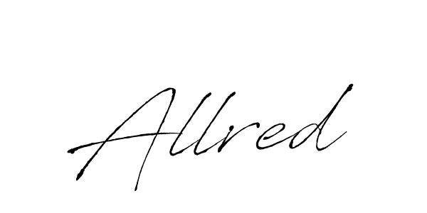 Make a beautiful signature design for name Allred. Use this online signature maker to create a handwritten signature for free. Allred signature style 6 images and pictures png