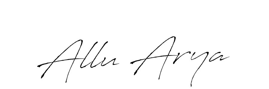 Once you've used our free online signature maker to create your best signature Antro_Vectra style, it's time to enjoy all of the benefits that Allu Arya name signing documents. Allu Arya signature style 6 images and pictures png