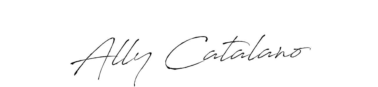 Make a short Ally Catalano signature style. Manage your documents anywhere anytime using Antro_Vectra. Create and add eSignatures, submit forms, share and send files easily. Ally Catalano signature style 6 images and pictures png
