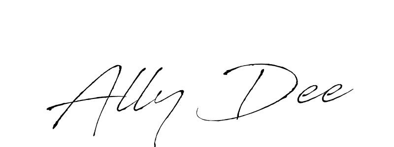 You should practise on your own different ways (Antro_Vectra) to write your name (Ally Dee) in signature. don't let someone else do it for you. Ally Dee signature style 6 images and pictures png