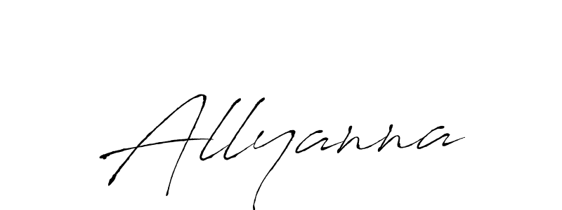 Make a short Allyanna signature style. Manage your documents anywhere anytime using Antro_Vectra. Create and add eSignatures, submit forms, share and send files easily. Allyanna signature style 6 images and pictures png