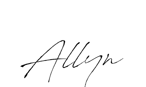 Also You can easily find your signature by using the search form. We will create Allyn name handwritten signature images for you free of cost using Antro_Vectra sign style. Allyn signature style 6 images and pictures png