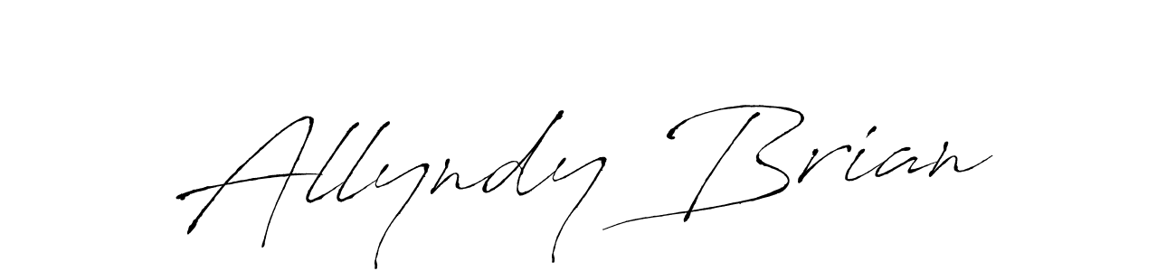 This is the best signature style for the Allyndy Brian name. Also you like these signature font (Antro_Vectra). Mix name signature. Allyndy Brian signature style 6 images and pictures png