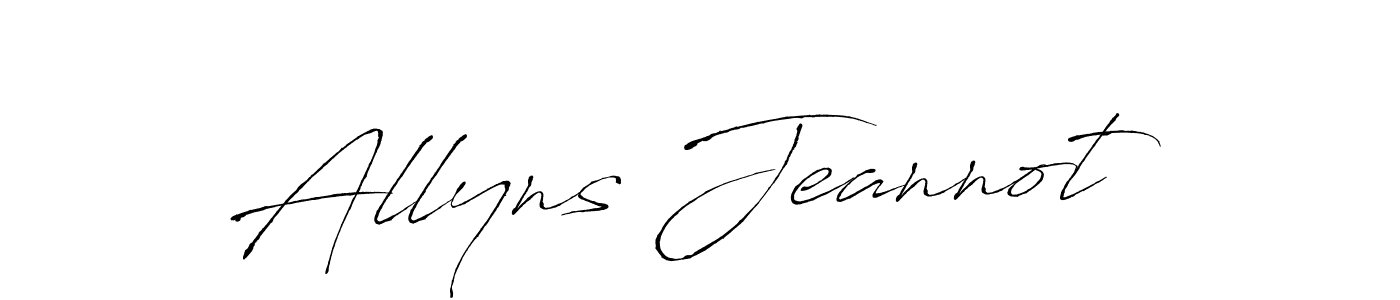 See photos of Allyns Jeannot official signature by Spectra . Check more albums & portfolios. Read reviews & check more about Antro_Vectra font. Allyns Jeannot signature style 6 images and pictures png