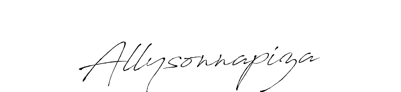 Make a beautiful signature design for name Allysonnapiza. Use this online signature maker to create a handwritten signature for free. Allysonnapiza signature style 6 images and pictures png