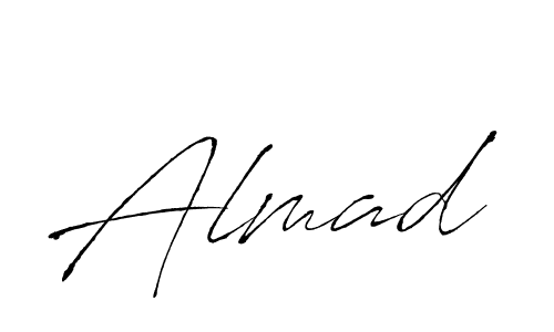 You should practise on your own different ways (Antro_Vectra) to write your name (Almad) in signature. don't let someone else do it for you. Almad signature style 6 images and pictures png