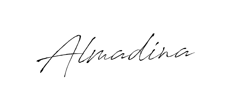 Almadina stylish signature style. Best Handwritten Sign (Antro_Vectra) for my name. Handwritten Signature Collection Ideas for my name Almadina. Almadina signature style 6 images and pictures png