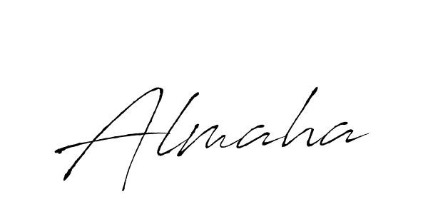 Here are the top 10 professional signature styles for the name Almaha. These are the best autograph styles you can use for your name. Almaha signature style 6 images and pictures png