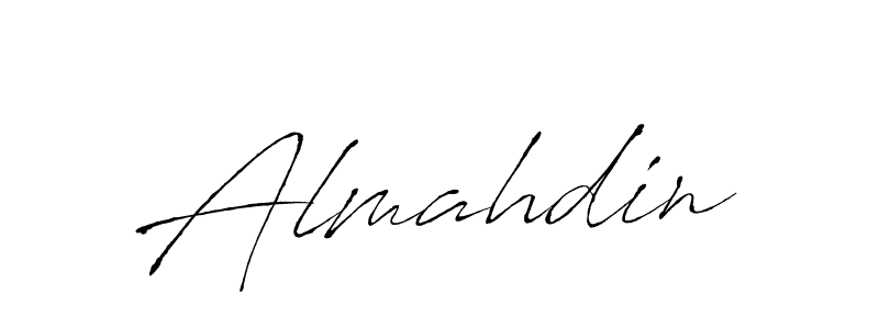 You can use this online signature creator to create a handwritten signature for the name Almahdin. This is the best online autograph maker. Almahdin signature style 6 images and pictures png