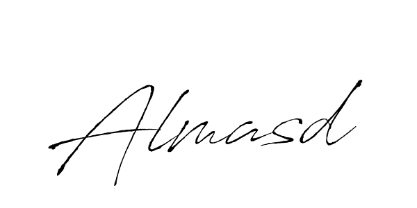How to make Almasd name signature. Use Antro_Vectra style for creating short signs online. This is the latest handwritten sign. Almasd signature style 6 images and pictures png