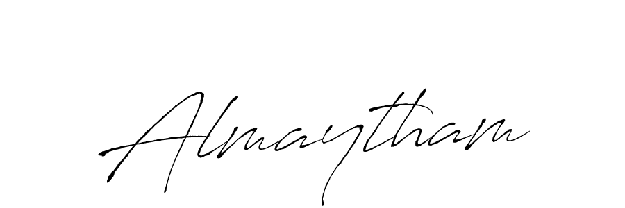 Also You can easily find your signature by using the search form. We will create Almaytham name handwritten signature images for you free of cost using Antro_Vectra sign style. Almaytham signature style 6 images and pictures png