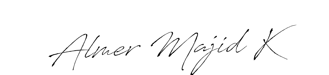 Make a short Almer Majid K signature style. Manage your documents anywhere anytime using Antro_Vectra. Create and add eSignatures, submit forms, share and send files easily. Almer Majid K signature style 6 images and pictures png