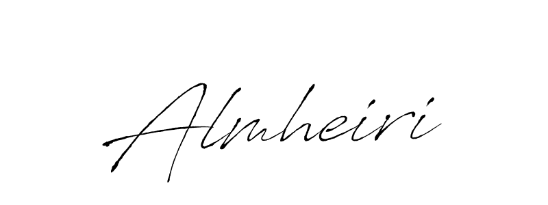 Create a beautiful signature design for name Almheiri. With this signature (Antro_Vectra) fonts, you can make a handwritten signature for free. Almheiri signature style 6 images and pictures png