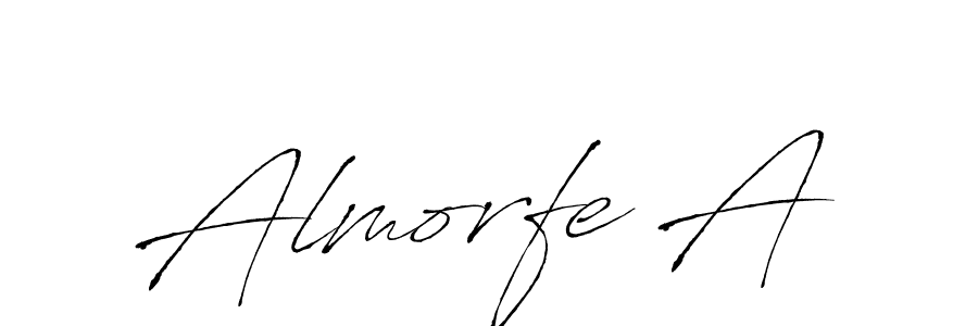 How to make Almorfe A signature? Antro_Vectra is a professional autograph style. Create handwritten signature for Almorfe A name. Almorfe A signature style 6 images and pictures png