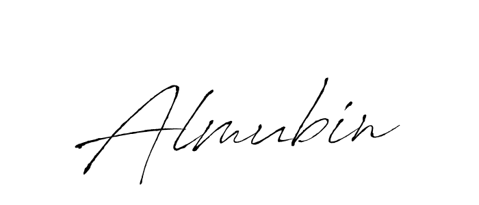 Almubin stylish signature style. Best Handwritten Sign (Antro_Vectra) for my name. Handwritten Signature Collection Ideas for my name Almubin. Almubin signature style 6 images and pictures png