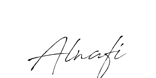 How to make Alnafi signature? Antro_Vectra is a professional autograph style. Create handwritten signature for Alnafi name. Alnafi signature style 6 images and pictures png