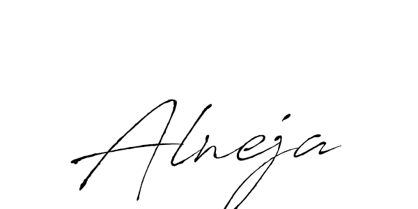 Make a short Alneja signature style. Manage your documents anywhere anytime using Antro_Vectra. Create and add eSignatures, submit forms, share and send files easily. Alneja signature style 6 images and pictures png