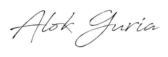 The Antro_Vectra signature style provides a bold statement for name Alok Guria. Designed for business owners, executives, and leaders. Alok Guria signature style 6 images and pictures png