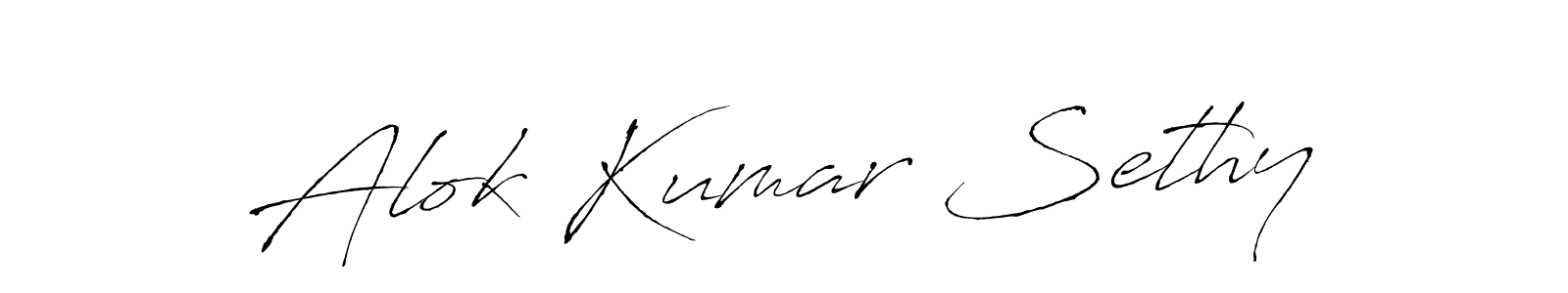 Use a signature maker to create a handwritten signature online. With this signature software, you can design (Antro_Vectra) your own signature for name Alok Kumar Sethy. Alok Kumar Sethy signature style 6 images and pictures png
