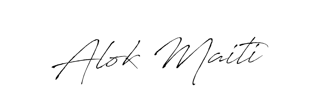 Once you've used our free online signature maker to create your best signature Antro_Vectra style, it's time to enjoy all of the benefits that Alok Maiti name signing documents. Alok Maiti signature style 6 images and pictures png