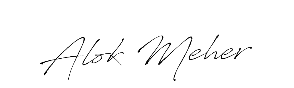 Once you've used our free online signature maker to create your best signature Antro_Vectra style, it's time to enjoy all of the benefits that Alok Meher name signing documents. Alok Meher signature style 6 images and pictures png