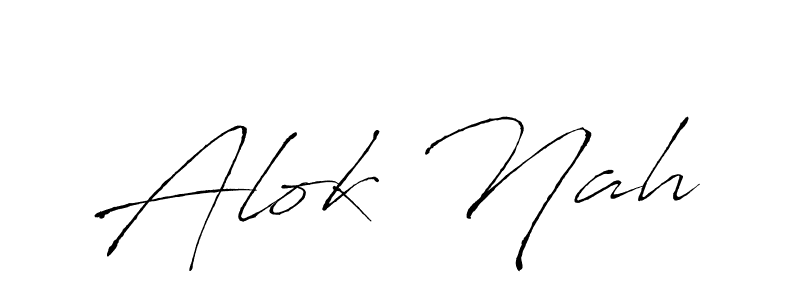 Antro_Vectra is a professional signature style that is perfect for those who want to add a touch of class to their signature. It is also a great choice for those who want to make their signature more unique. Get Alok Nah name to fancy signature for free. Alok Nah signature style 6 images and pictures png