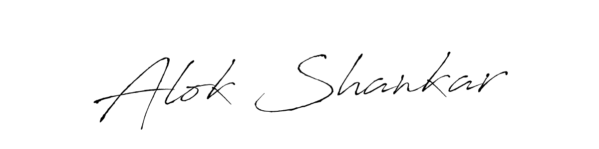 You should practise on your own different ways (Antro_Vectra) to write your name (Alok Shankar) in signature. don't let someone else do it for you. Alok Shankar signature style 6 images and pictures png