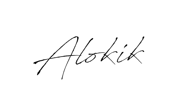 Antro_Vectra is a professional signature style that is perfect for those who want to add a touch of class to their signature. It is also a great choice for those who want to make their signature more unique. Get Alokik name to fancy signature for free. Alokik signature style 6 images and pictures png