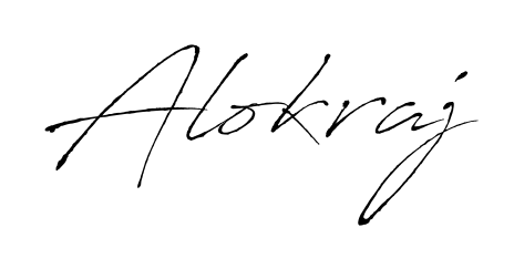 You should practise on your own different ways (Antro_Vectra) to write your name (Alokraj) in signature. Don't let someone else do it for you. Alokraj signature style 6 images and pictures png
