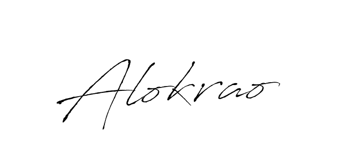How to make Alokrao name signature. Use Antro_Vectra style for creating short signs online. This is the latest handwritten sign. Alokrao signature style 6 images and pictures png