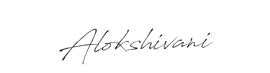 How to make Alokshivani name signature. Use Antro_Vectra style for creating short signs online. This is the latest handwritten sign. Alokshivani signature style 6 images and pictures png
