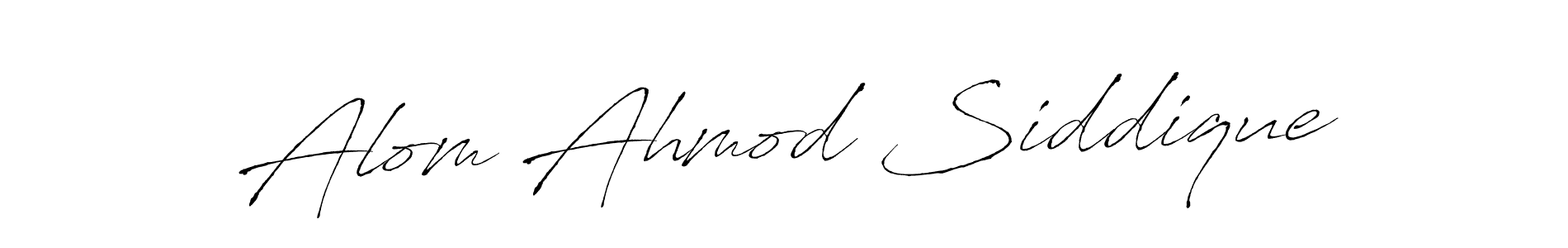 Use a signature maker to create a handwritten signature online. With this signature software, you can design (Antro_Vectra) your own signature for name Alom Ahmod Siddique. Alom Ahmod Siddique signature style 6 images and pictures png