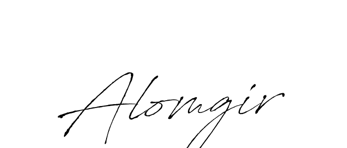 if you are searching for the best signature style for your name Alomgir. so please give up your signature search. here we have designed multiple signature styles  using Antro_Vectra. Alomgir signature style 6 images and pictures png