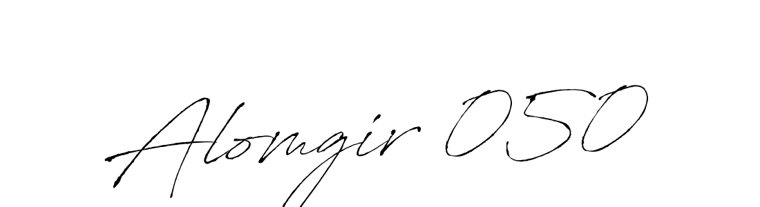 Make a beautiful signature design for name Alomgir 050. With this signature (Antro_Vectra) style, you can create a handwritten signature for free. Alomgir 050 signature style 6 images and pictures png