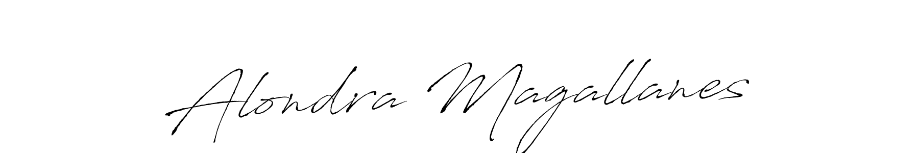 Make a beautiful signature design for name Alondra Magallanes. Use this online signature maker to create a handwritten signature for free. Alondra Magallanes signature style 6 images and pictures png