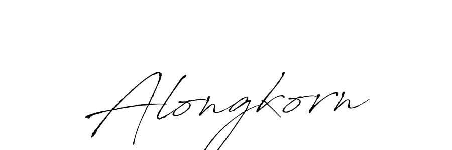 Antro_Vectra is a professional signature style that is perfect for those who want to add a touch of class to their signature. It is also a great choice for those who want to make their signature more unique. Get Alongkorn name to fancy signature for free. Alongkorn signature style 6 images and pictures png