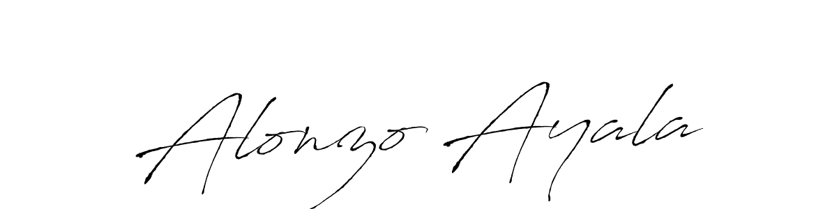 Antro_Vectra is a professional signature style that is perfect for those who want to add a touch of class to their signature. It is also a great choice for those who want to make their signature more unique. Get Alonzo Ayala name to fancy signature for free. Alonzo Ayala signature style 6 images and pictures png