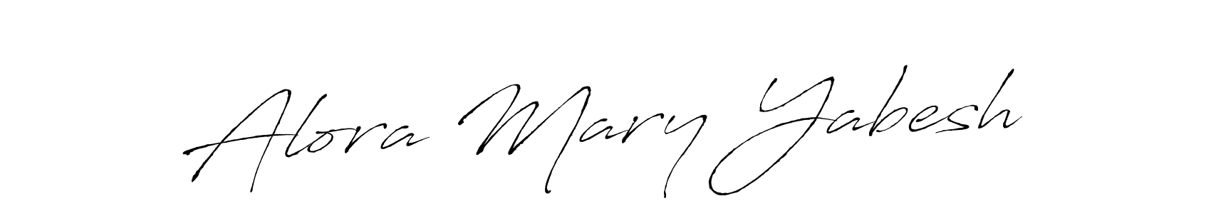 Here are the top 10 professional signature styles for the name Alora Mary Yabesh. These are the best autograph styles you can use for your name. Alora Mary Yabesh signature style 6 images and pictures png