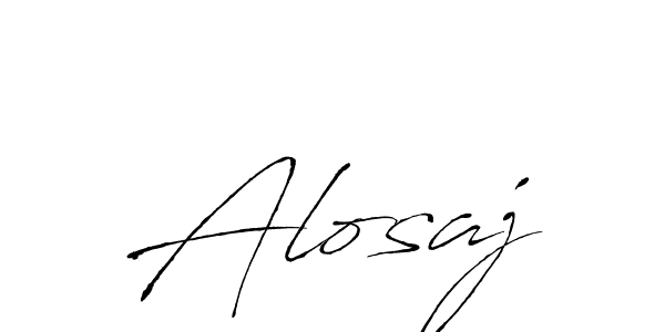 Also You can easily find your signature by using the search form. We will create Alosaj name handwritten signature images for you free of cost using Antro_Vectra sign style. Alosaj signature style 6 images and pictures png
