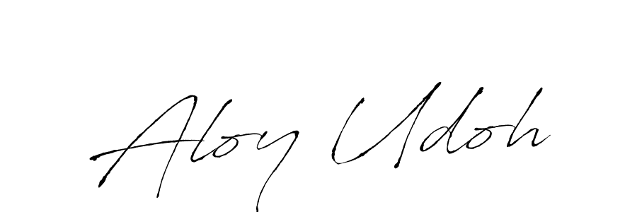 It looks lik you need a new signature style for name Aloy Udoh. Design unique handwritten (Antro_Vectra) signature with our free signature maker in just a few clicks. Aloy Udoh signature style 6 images and pictures png
