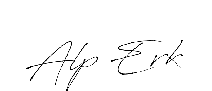 You should practise on your own different ways (Antro_Vectra) to write your name (Alp Erk) in signature. don't let someone else do it for you. Alp Erk signature style 6 images and pictures png