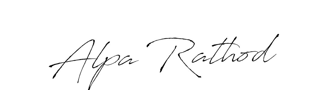 Once you've used our free online signature maker to create your best signature Antro_Vectra style, it's time to enjoy all of the benefits that Alpa Rathod name signing documents. Alpa Rathod signature style 6 images and pictures png