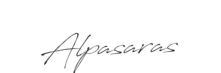 The best way (Antro_Vectra) to make a short signature is to pick only two or three words in your name. The name Alpasaras include a total of six letters. For converting this name. Alpasaras signature style 6 images and pictures png