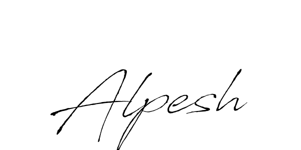How to make Alpesh name signature. Use Antro_Vectra style for creating short signs online. This is the latest handwritten sign. Alpesh signature style 6 images and pictures png